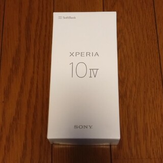 XPERIA10ⅳ 128G BLACK(携帯電話本体)