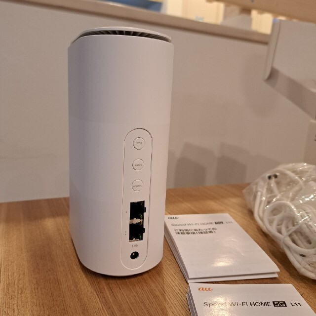 Speed　Wi-Fi　HOME　5G　L11 スマホ/家電/カメラのPC/タブレット(PC周辺機器)の商品写真