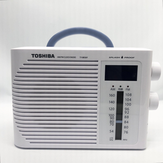 トウシバ(東芝)の東芝 TY-BR30F(W) 防水ラジオ ホワイト(ラジオ)