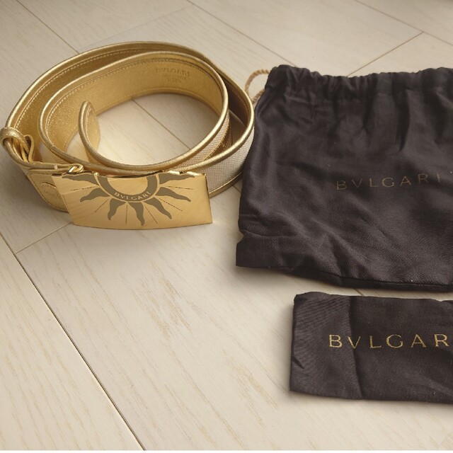 ■BVLGARI ブルガリ・トンドサン　ベルト　メンズ　レア！■