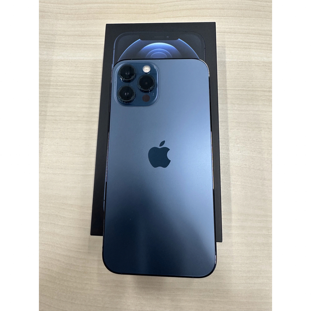 iPhone 12 Pro Max 256GB Appleレザーケース付き