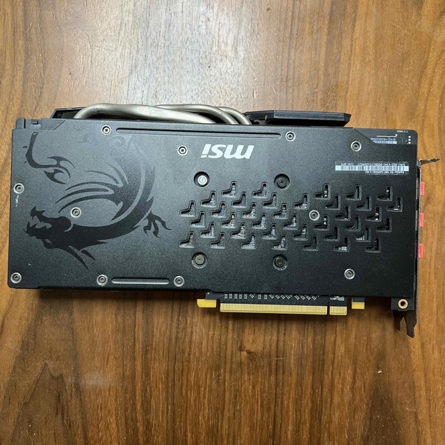 radeon rx580 msi gaming x スマホ/家電/カメラのPC/タブレット(PCパーツ)の商品写真