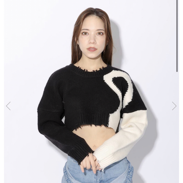 melt the lady m nuance logo knit