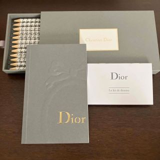 ディオール(Dior)のChristian Dior ノベルティ 鉛筆 デッサンスケッチブック(ノート/メモ帳/ふせん)