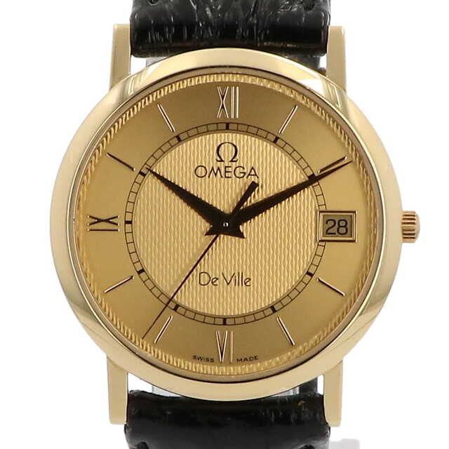 最も優遇の OMEGA - オメガ デヴィル プレステージ クォーツ メンズ
