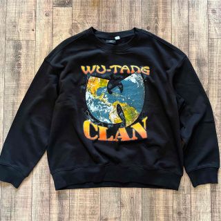 エイチアンドエム(H&M)の新品 H&M wu-tang clan ウータンクラン 裏起毛スウェット XL(スウェット)