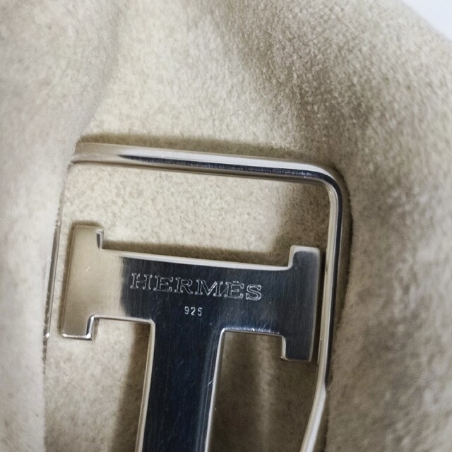 エルメス ロゴ マネークリップ シルバー 925