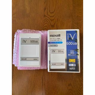 マクセル(maxell)のmaxell ハードディスクiVDR M-VDRS500G.C(PC周辺機器)