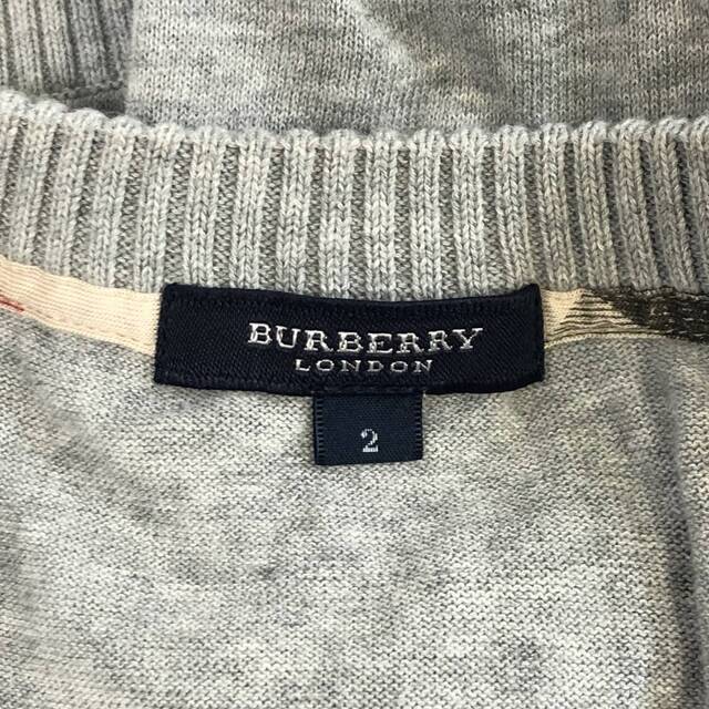 BURBERRY(バーバリー)のバーバリー BURBERRY 長袖シャツ
 綿 ナイト刺繍 グレー メンズのトップス(シャツ)の商品写真