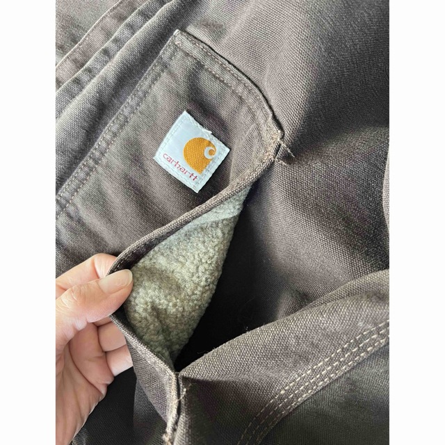 carhartt(カーハート)のcanbartt FOR WOMEN canbartt  ボア　ベスト メンズのジャケット/アウター(ダウンベスト)の商品写真