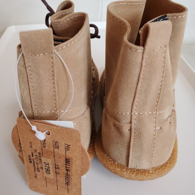 ミサトミキ　子供靴(ブーツ)　15cm キッズ/ベビー/マタニティのキッズ靴/シューズ(15cm~)(ブーツ)の商品写真