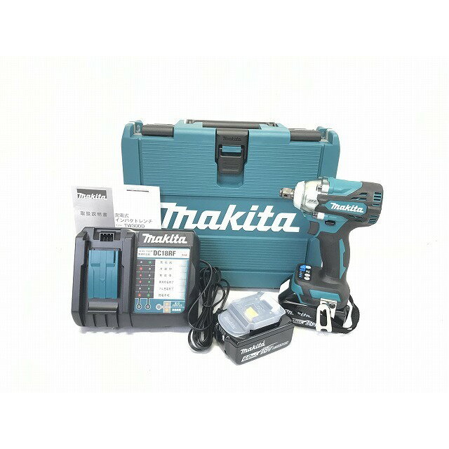 Makita ☆未使用品☆ makita マキタ 18V 充電式インパクトレンチ TW300DRGX 青/ブルー バッテリー2個(18V  6.0Ah) 充電器 ケース付 62841の通販 by 工具販売専門店Borderless(ラクマ店)｜マキタならラクマ