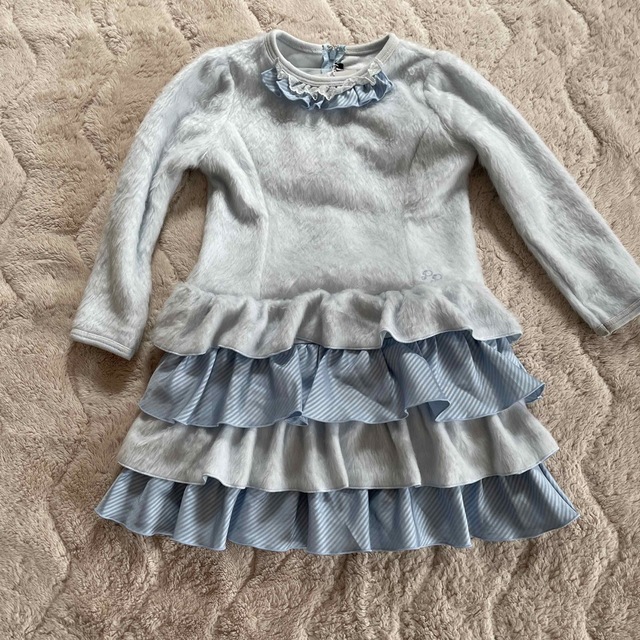 pom ponette(ポンポネット)のポンポネット　ワンピース　110cm キッズ/ベビー/マタニティのキッズ服女の子用(90cm~)(ワンピース)の商品写真