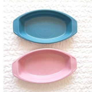 ハサミ(HASAMI)の【廃盤品】トイグラタンS　pink/green(食器)