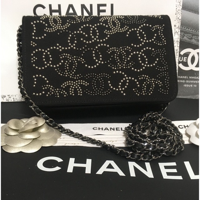 CHANEL(シャネル)の超美品★ シャネル デカココ チェーン ウォレット ショルダー バッグ 正規品 レディースのバッグ(ショルダーバッグ)の商品写真