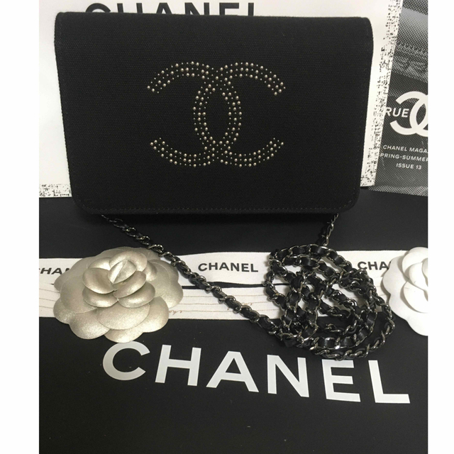 CHANEL(シャネル)の超美品★ シャネル デカココ チェーン ウォレット ショルダー バッグ 正規品 レディースのバッグ(ショルダーバッグ)の商品写真