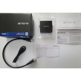 アストロ(ASTRO)の専用 ASTRO Gaming アストロ HDMI アダプター ps4 ps5(その他)