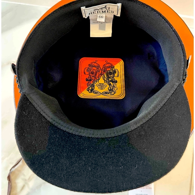 【新品未使用】エルメスキャスケット　帽子　サイズ56 希少サイズ
