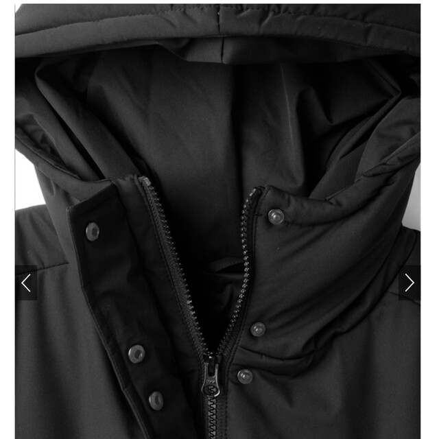 GRL(グレイル)のGRL フード付き中綿ダウンモンスターパーカー[kd27] レディースのジャケット/アウター(ダウンコート)の商品写真