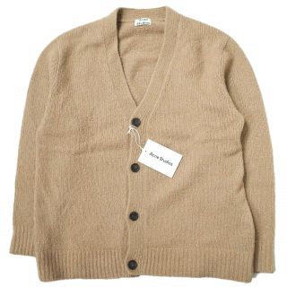 アクネストゥディオズ(Acne Studios)のAcne Studios アクネストゥディオズ KABELO CASHMIX KNIT CARDIGAN カシミヤミックス ニットカーディガン FN-MN-KNIT000092 M キャメル トップス【中古】【Acne Studios】(カーディガン)