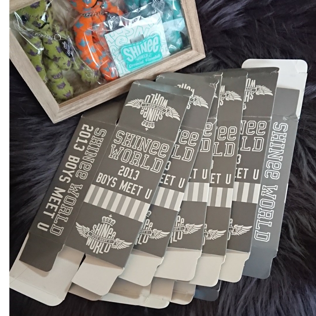 【美品】SHINee BOYS MEET U TOUR ベアキーホルダー 3