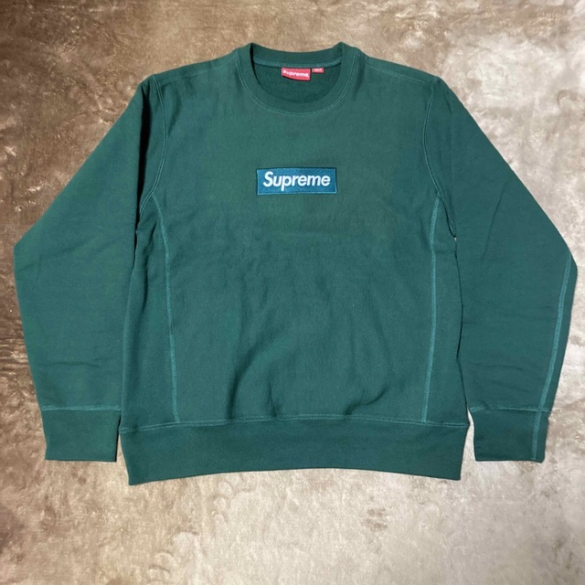 supreme box logo crewneck sweat 18aw M