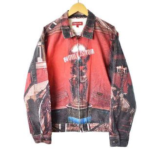 シュプリーム(Supreme)のSUPREME SCARFACE 17AW ワールドイズユアーズデニムジャケット(Gジャン/デニムジャケット)