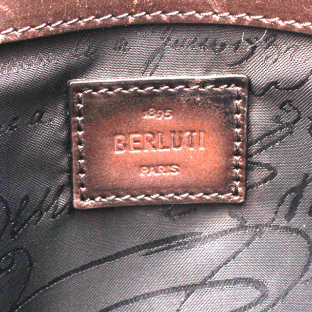 Berluti(ベルルッティ)のベルルッティ Berluti トートバッグ
 カリグラフィ トゥジュール ブラウン メンズのバッグ(トートバッグ)の商品写真