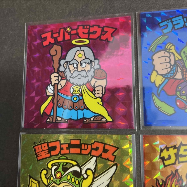入手困難 バインダー版 4枚セット 旧ビックリマンシール ビックリマン