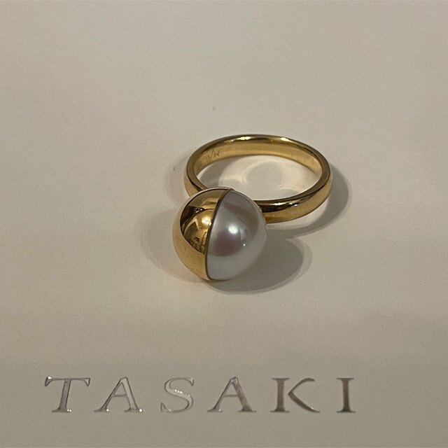 驚きの価格が実現！ TASAKI - コレクション　パール　真珠　アルルカンリング MG  美品タサキ　tasaki リング(指輪)
