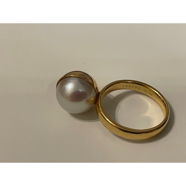 TASAKI(タサキ)の美品タサキ　tasaki  MG コレクション　パール　真珠　アルルカンリング　 レディースのアクセサリー(リング(指輪))の商品写真