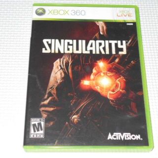 エックスボックス360(Xbox360)のxbox360★SINGULARITY 海外版★箱付・説明書付・ソフト付(家庭用ゲームソフト)