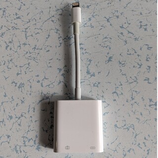 アップル(Apple)の【Apple純正】Lightning-USB3カメラアダプタ ライトニング(その他)