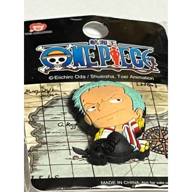 ワンピース ラバーキーチェーン ロロノア・ゾロ エンタメ/ホビーのおもちゃ/ぬいぐるみ(キャラクターグッズ)の商品写真