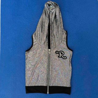 【中古】XSサイズ　R-LONDON キラキラパーカーダンスウエア(ダンス/バレエ)