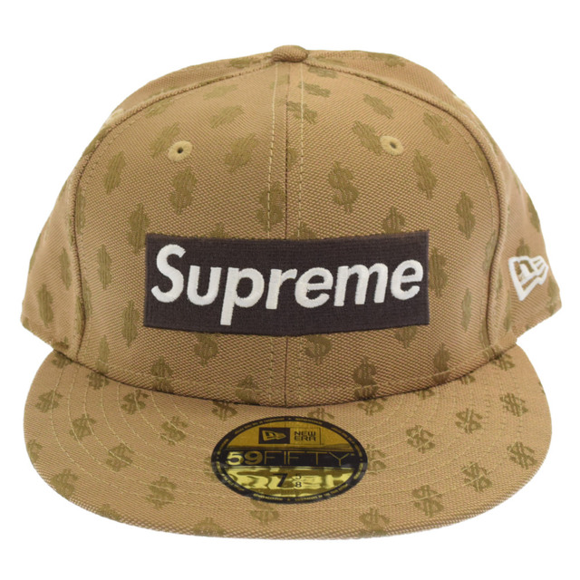 SUPREME シュプリーム 18SS×NEW ERA Monogram Box Logo Cap モノグラム ボックス ロゴ ベースボール キャップ ブラウン758備考