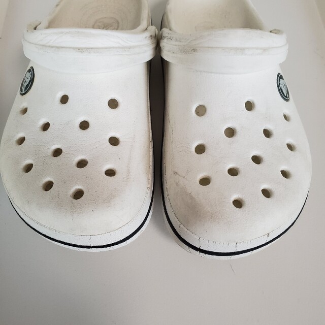 CROSS(クロス)のcrocs　子供靴(サンダル)10-11   17、5cmぐらい キッズ/ベビー/マタニティのキッズ靴/シューズ(15cm~)(サンダル)の商品写真