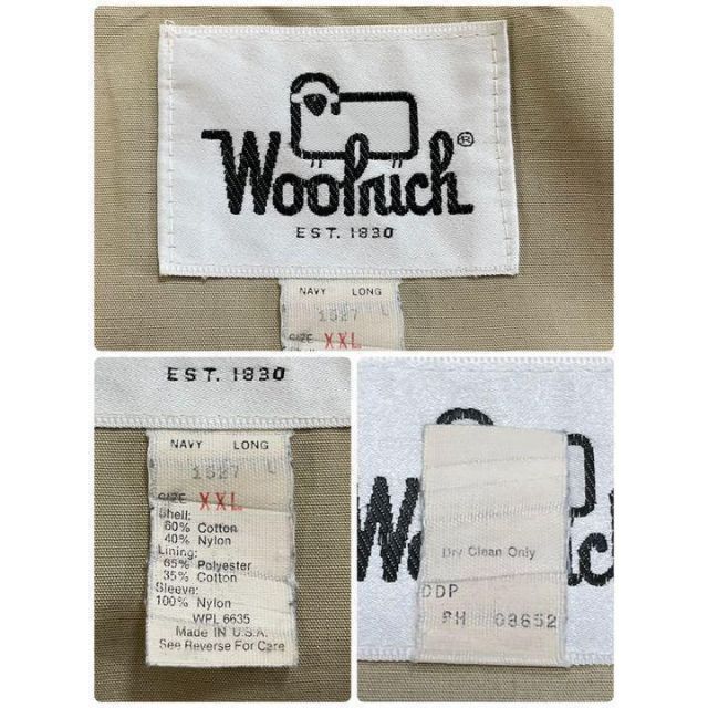 WOOLRICH(ウールリッチ)のウールリッチ　USA製　マウンテンパーカー　ネイビー　アウトレット　XXL メンズのジャケット/アウター(マウンテンパーカー)の商品写真