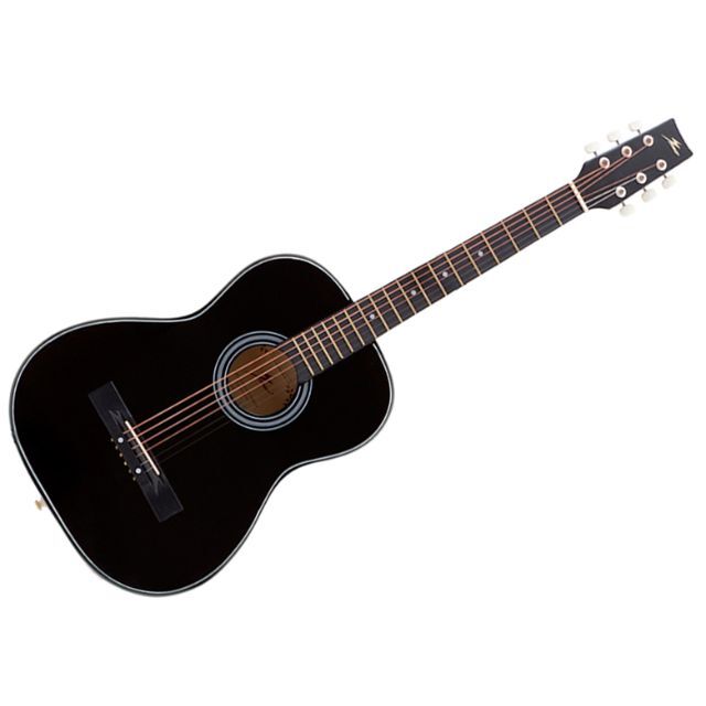 アコースティックギター アコギ カントリーギター ギター 本体 黒 MU007 | フリマアプリ ラクマ