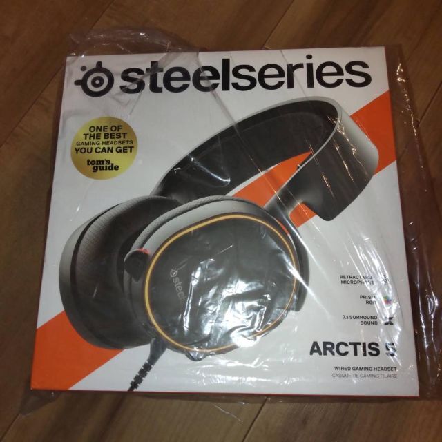 SteelSeries Arctis 5 61504 2022製造 新品未開封対応ノイズキャンセリング