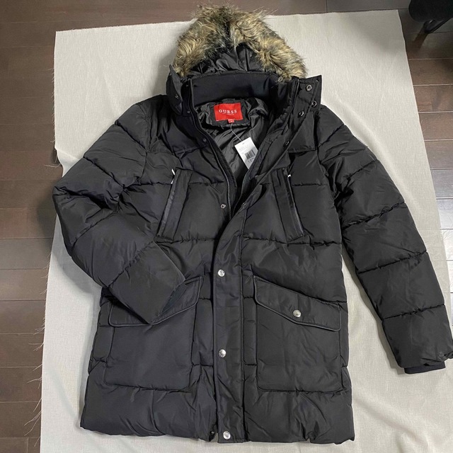 GUESS(ゲス)のGUESS AMYAS PARKA ゲス ジャケット サイズ:M ブラック メンズのジャケット/アウター(ブルゾン)の商品写真