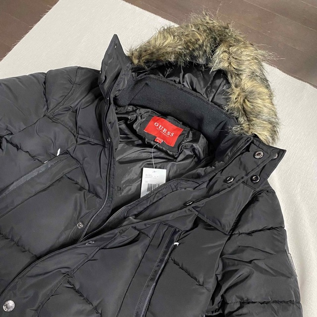 GUESS(ゲス)のGUESS AMYAS PARKA ゲス ジャケット サイズ:M ブラック メンズのジャケット/アウター(ブルゾン)の商品写真