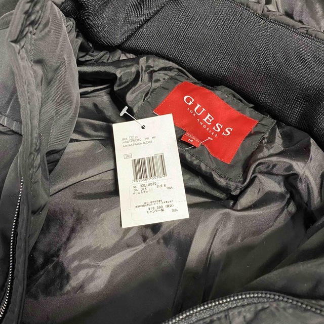 GUESS(ゲス)のGUESS AMYAS PARKA ゲス ジャケット サイズ:M ブラック メンズのジャケット/アウター(ブルゾン)の商品写真