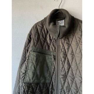 希少 vintage ドイツ軍 中綿入り ハイネック キルティングジャケット ...