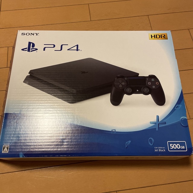 【新品・箱ダメージあり】PlayStation 4 ジェット・ブラック 500G