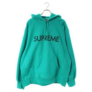 シュプリーム(Supreme)のシュプリーム 22AW Capital Hooded Sweatshirt フロントロゴパーカー メンズ XL(パーカー)