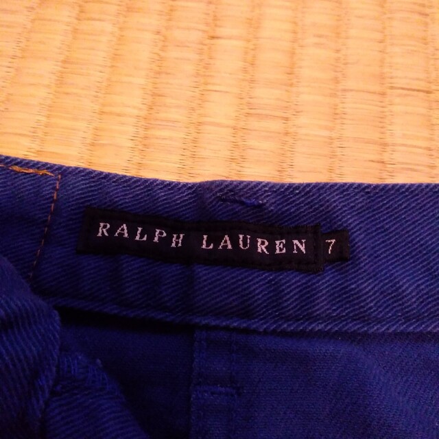 Ralph Lauren(ラルフローレン)のロイヤルブルーデニムタイトスカート レディースのスカート(ひざ丈スカート)の商品写真