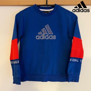 アディダス(adidas)の【adidas】kid's ロゴプリントスウェットシャツ(Tシャツ/カットソー)