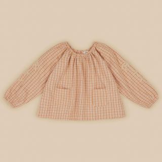 キャラメルベビー&チャイルド(Caramel baby&child )のApolina JeanneTop Forester Check Ribbon(Tシャツ/カットソー)