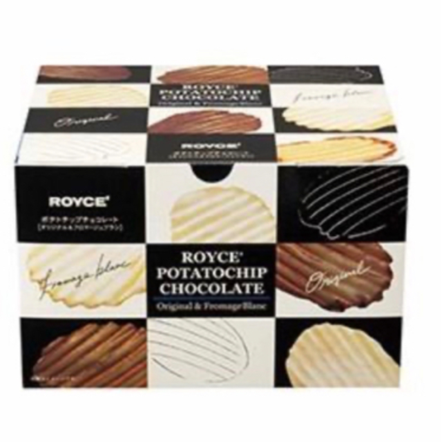 ROYCE' ポテトチップチョコレート(オリジナル&フロマージュブラン) 食品/飲料/酒の食品(菓子/デザート)の商品写真